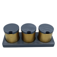 3'lü Baharat Seti(PVD Altın)